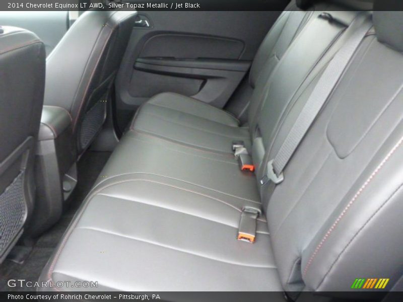 Silver Topaz Metallic / Jet Black 2014 Chevrolet Equinox LT AWD