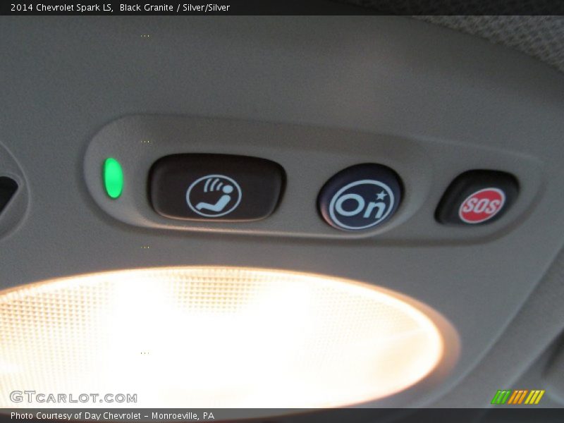 Black Granite / Silver/Silver 2014 Chevrolet Spark LS