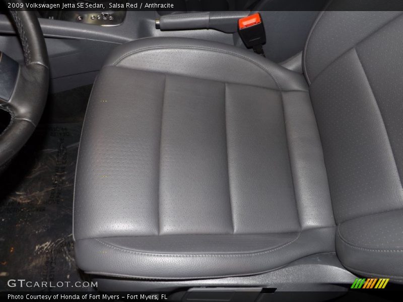 Salsa Red / Anthracite 2009 Volkswagen Jetta SE Sedan