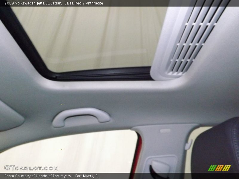 Salsa Red / Anthracite 2009 Volkswagen Jetta SE Sedan