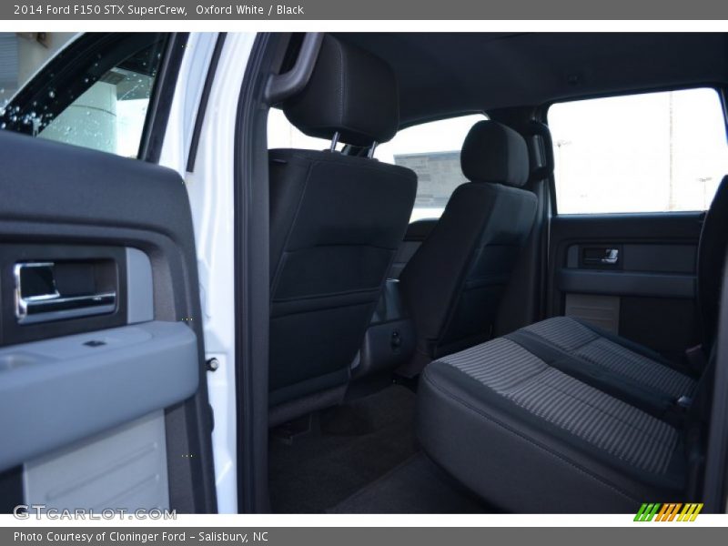 Rear Seat of 2014 F150 STX SuperCrew