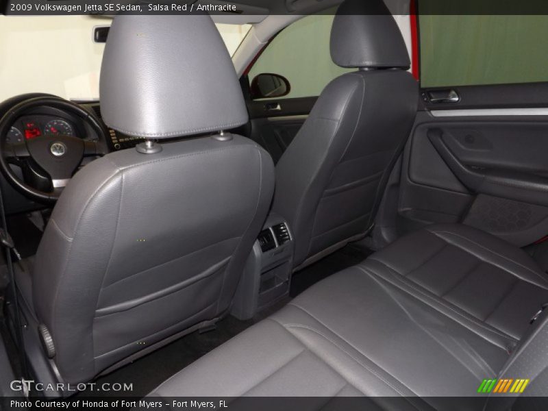 Salsa Red / Anthracite 2009 Volkswagen Jetta SE Sedan