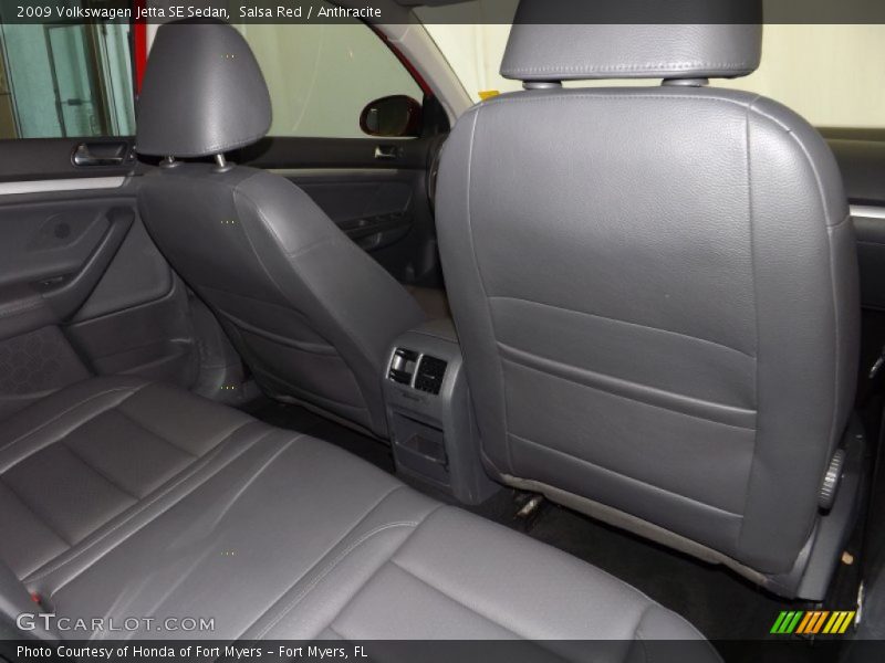 Salsa Red / Anthracite 2009 Volkswagen Jetta SE Sedan