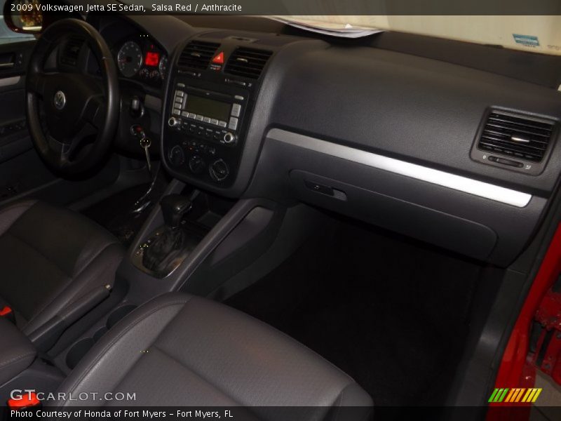 Salsa Red / Anthracite 2009 Volkswagen Jetta SE Sedan