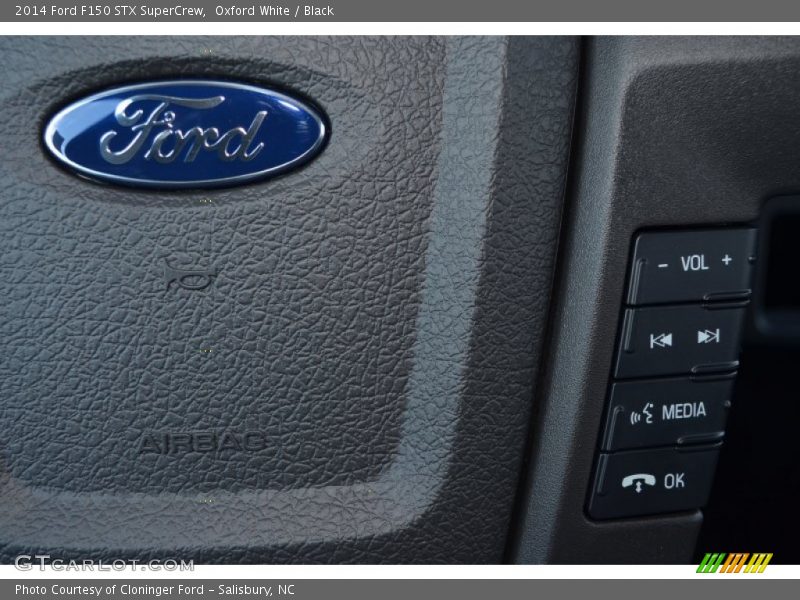 Oxford White / Black 2014 Ford F150 STX SuperCrew