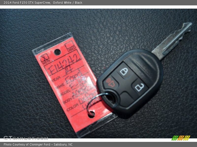 Keys of 2014 F150 STX SuperCrew