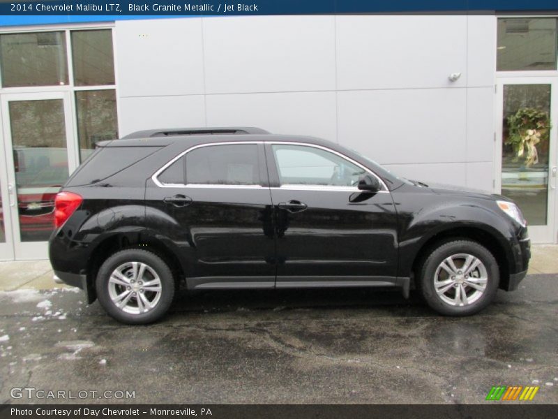 Black Granite Metallic / Jet Black 2014 Chevrolet Malibu LTZ