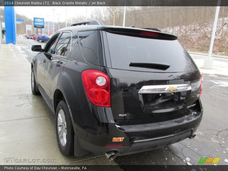 Black Granite Metallic / Jet Black 2014 Chevrolet Malibu LTZ