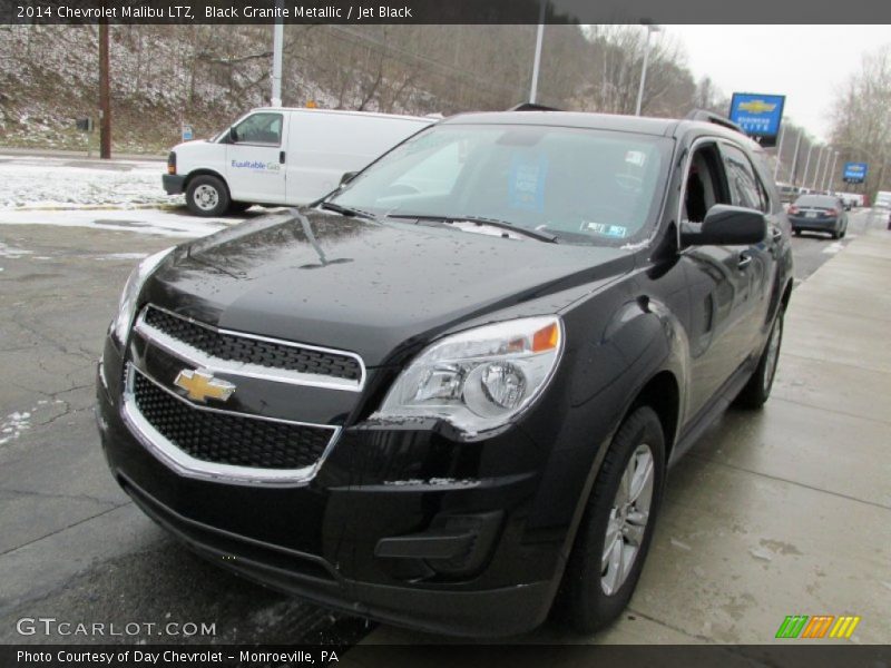 Black Granite Metallic / Jet Black 2014 Chevrolet Malibu LTZ