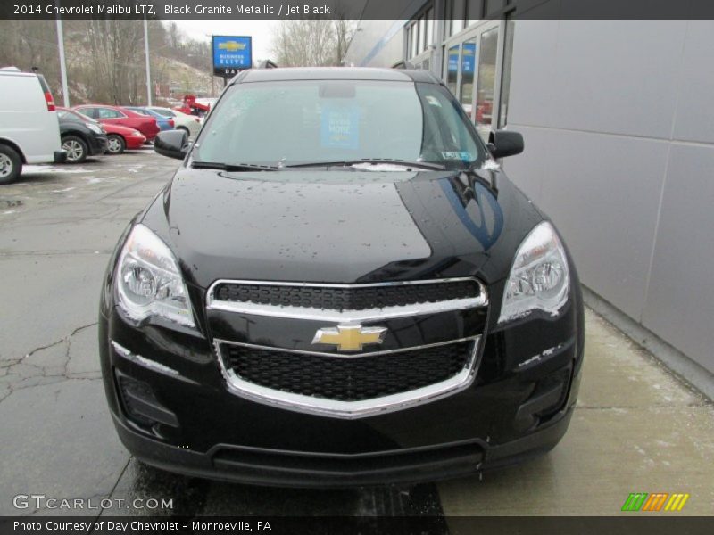 Black Granite Metallic / Jet Black 2014 Chevrolet Malibu LTZ