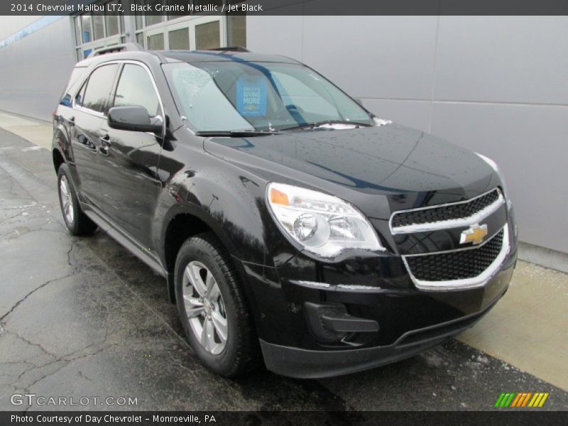 Black Granite Metallic / Jet Black 2014 Chevrolet Malibu LTZ
