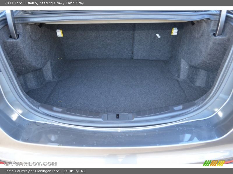 Sterling Gray / Earth Gray 2014 Ford Fusion S