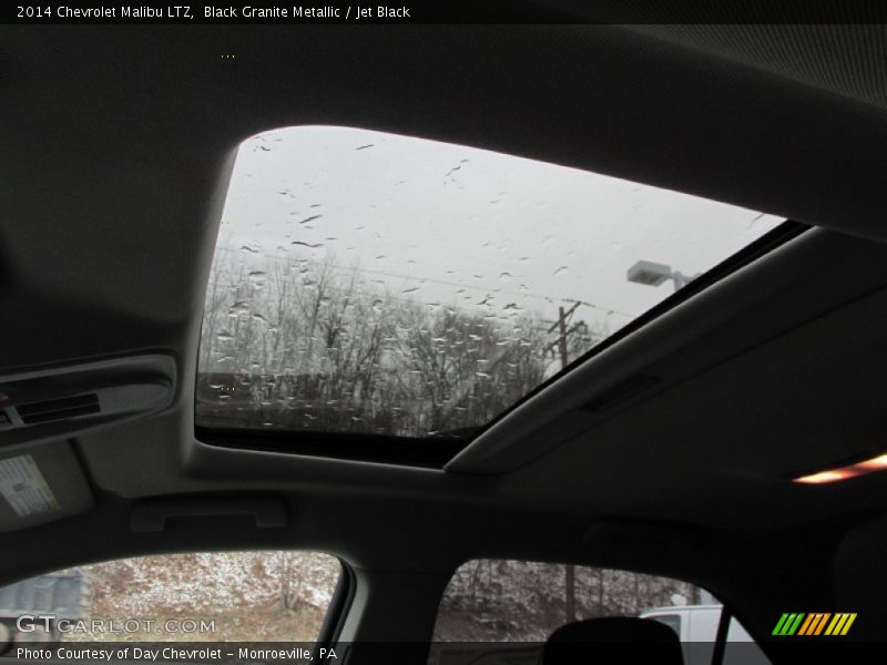 Black Granite Metallic / Jet Black 2014 Chevrolet Malibu LTZ