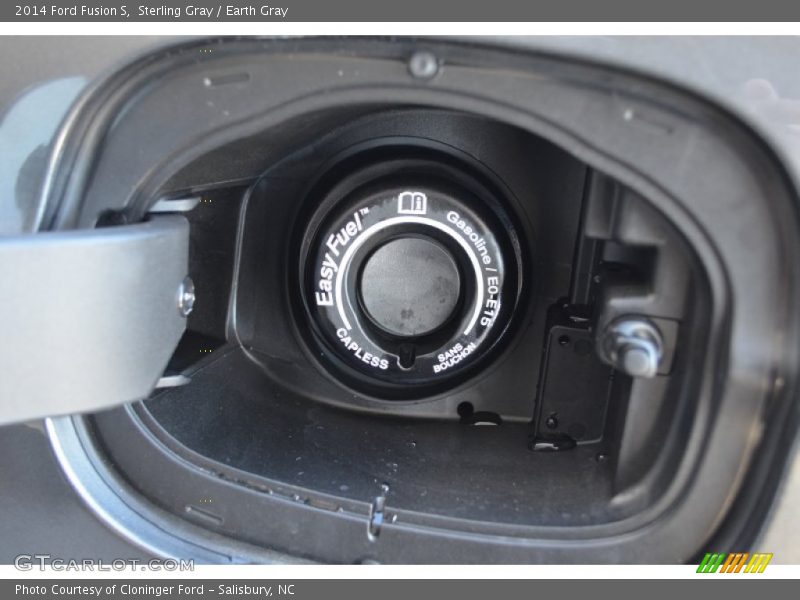 Sterling Gray / Earth Gray 2014 Ford Fusion S