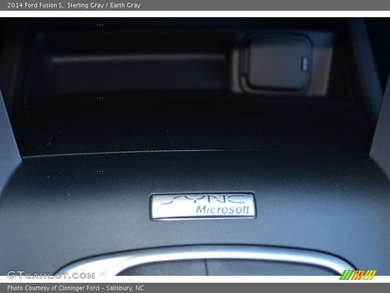 Sterling Gray / Earth Gray 2014 Ford Fusion S