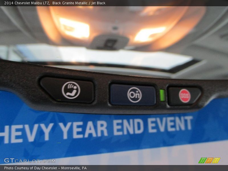 Black Granite Metallic / Jet Black 2014 Chevrolet Malibu LTZ