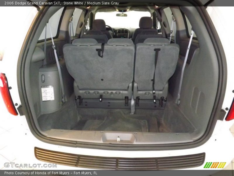 Stone White / Medium Slate Gray 2006 Dodge Grand Caravan SXT