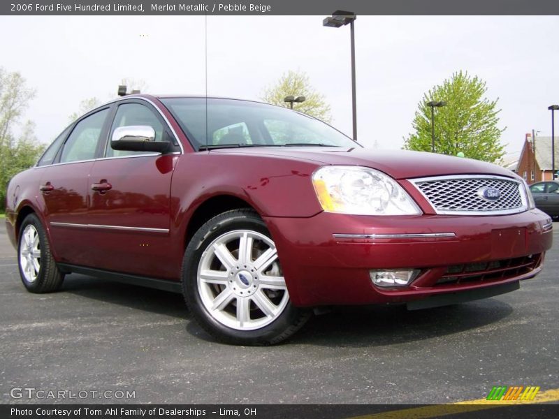 Merlot Metallic / Pebble Beige 2006 Ford Five Hundred Limited