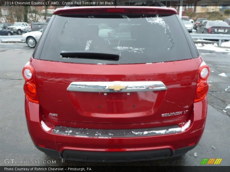 Crystal Red Tintcoat / Jet Black 2014 Chevrolet Equinox LT AWD