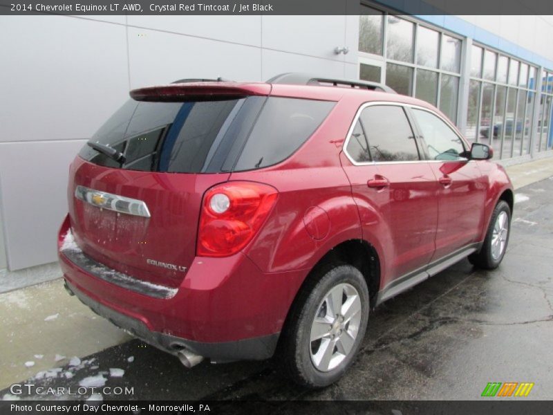 Crystal Red Tintcoat / Jet Black 2014 Chevrolet Equinox LT AWD