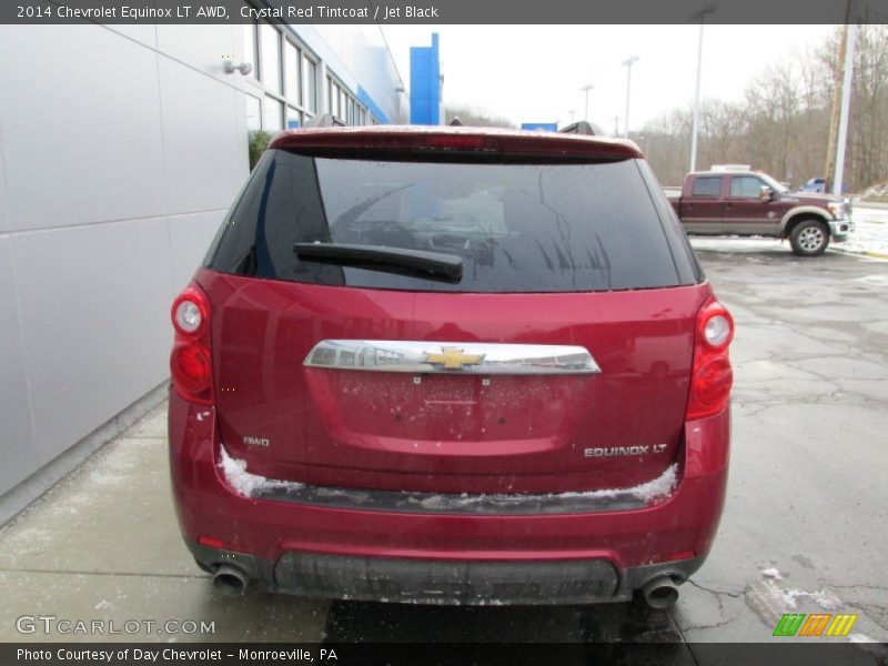 Crystal Red Tintcoat / Jet Black 2014 Chevrolet Equinox LT AWD