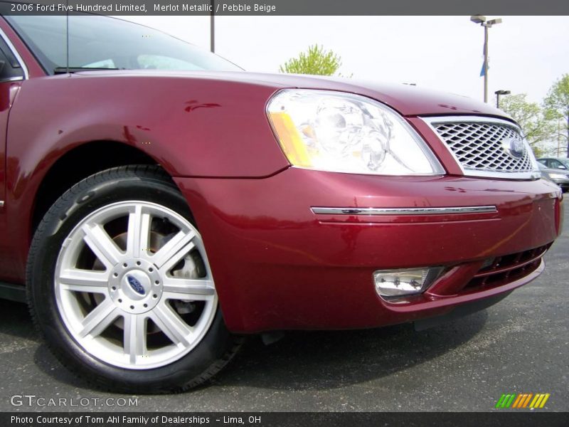 Merlot Metallic / Pebble Beige 2006 Ford Five Hundred Limited