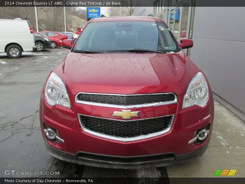 Crystal Red Tintcoat / Jet Black 2014 Chevrolet Equinox LT AWD