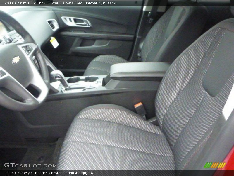 Crystal Red Tintcoat / Jet Black 2014 Chevrolet Equinox LT AWD