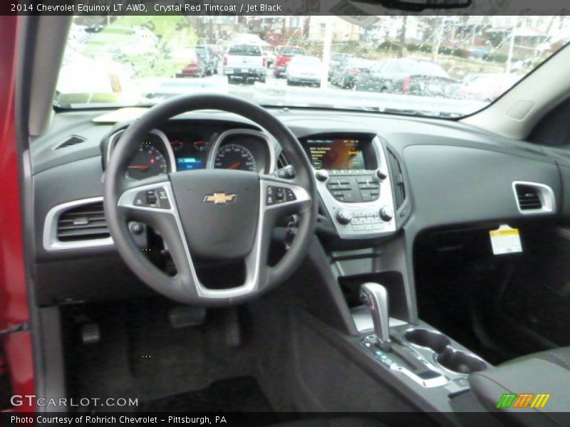 Crystal Red Tintcoat / Jet Black 2014 Chevrolet Equinox LT AWD