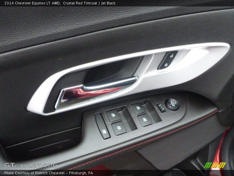 Crystal Red Tintcoat / Jet Black 2014 Chevrolet Equinox LT AWD