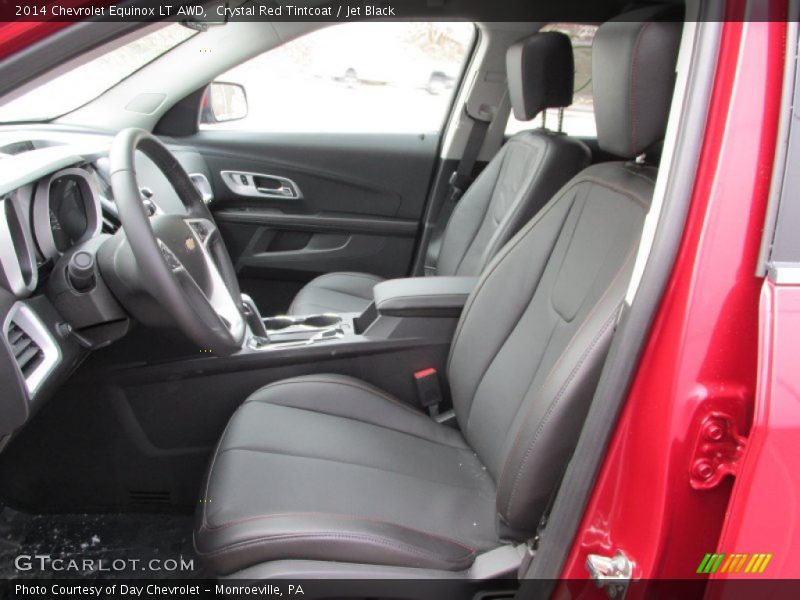 Crystal Red Tintcoat / Jet Black 2014 Chevrolet Equinox LT AWD