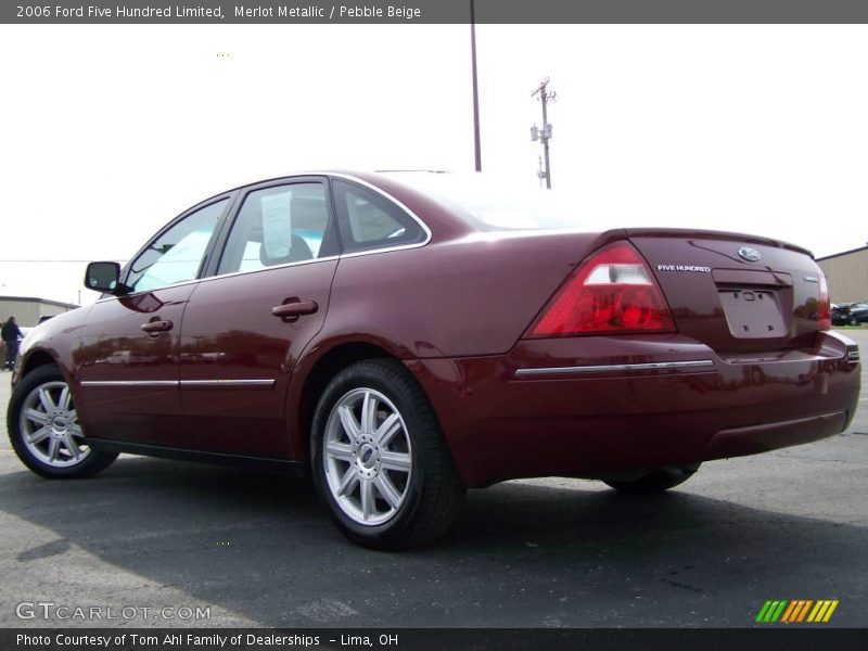 Merlot Metallic / Pebble Beige 2006 Ford Five Hundred Limited