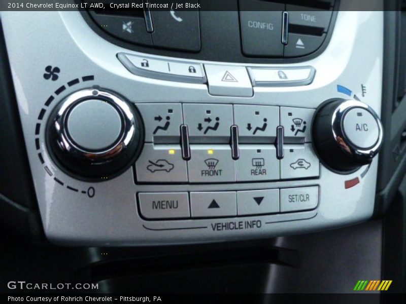 Crystal Red Tintcoat / Jet Black 2014 Chevrolet Equinox LT AWD