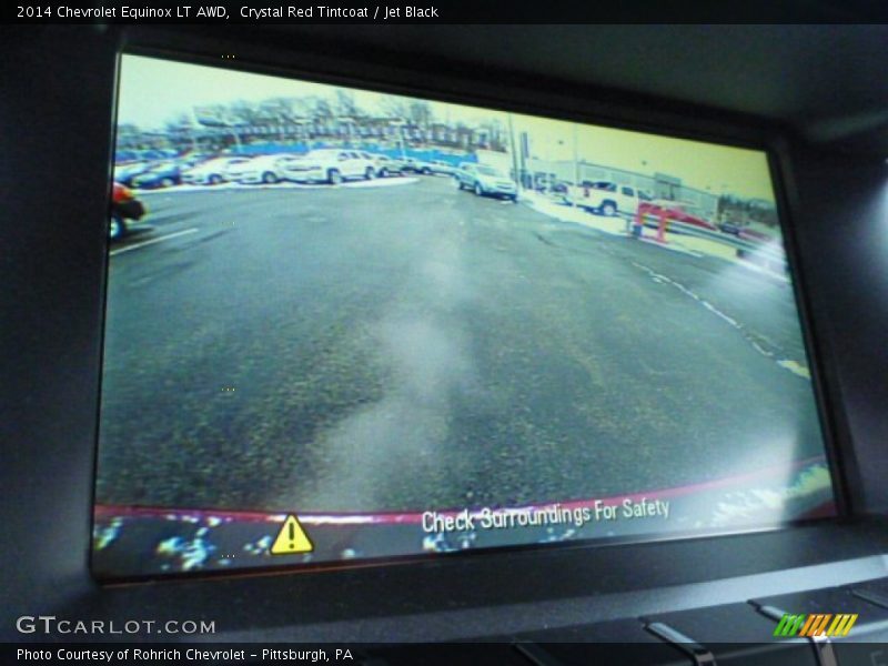 Crystal Red Tintcoat / Jet Black 2014 Chevrolet Equinox LT AWD
