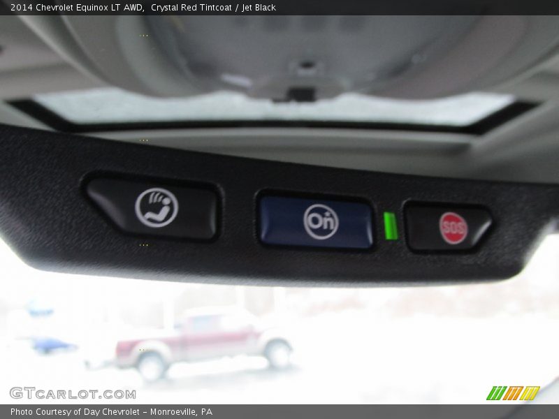 Crystal Red Tintcoat / Jet Black 2014 Chevrolet Equinox LT AWD