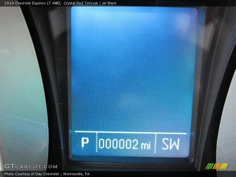 Crystal Red Tintcoat / Jet Black 2014 Chevrolet Equinox LT AWD
