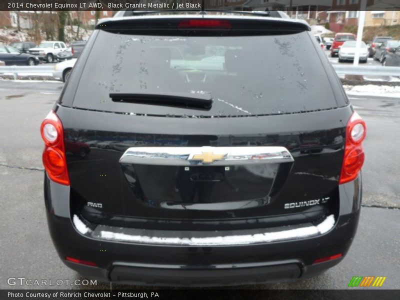 Black Granite Metallic / Jet Black 2014 Chevrolet Equinox LT AWD