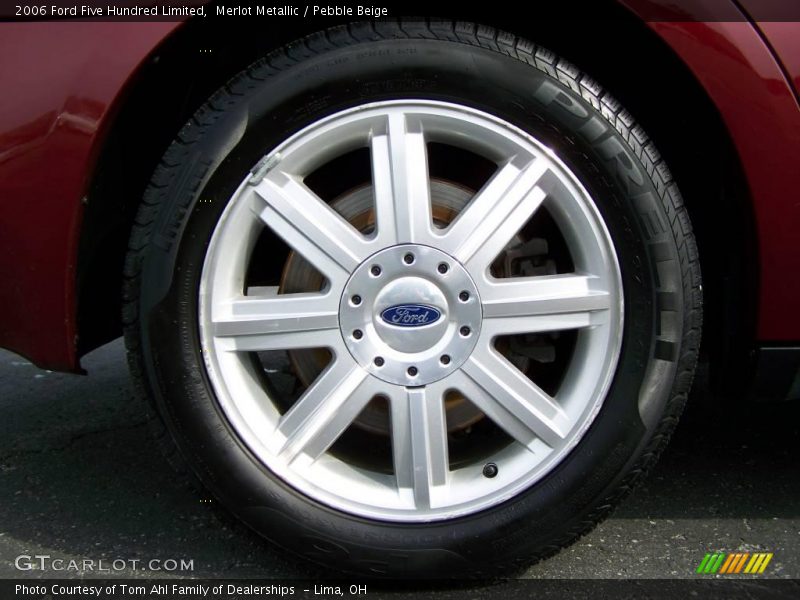 Merlot Metallic / Pebble Beige 2006 Ford Five Hundred Limited