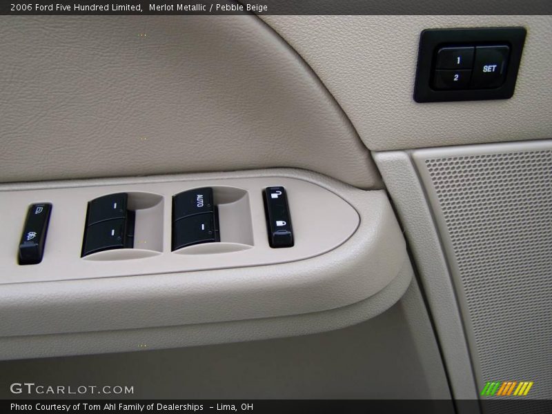 Merlot Metallic / Pebble Beige 2006 Ford Five Hundred Limited