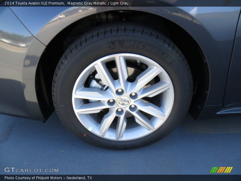 Magnetic Gray Metallic / Light Gray 2014 Toyota Avalon XLE Premium
