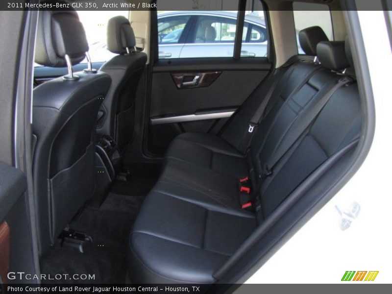 Arctic White / Black 2011 Mercedes-Benz GLK 350