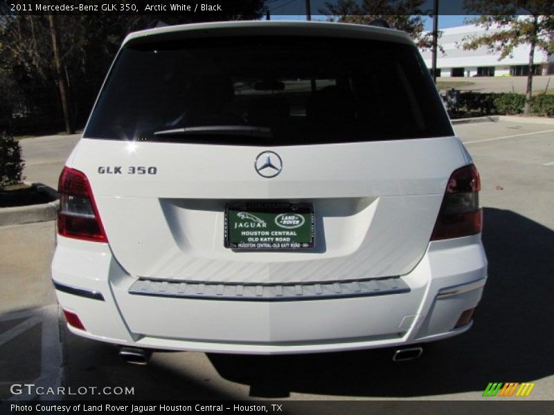 Arctic White / Black 2011 Mercedes-Benz GLK 350