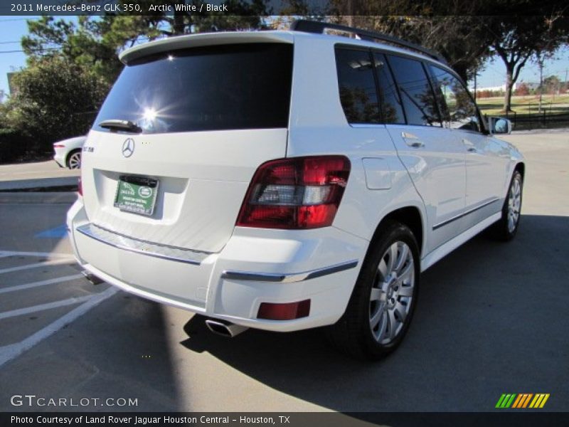 Arctic White / Black 2011 Mercedes-Benz GLK 350