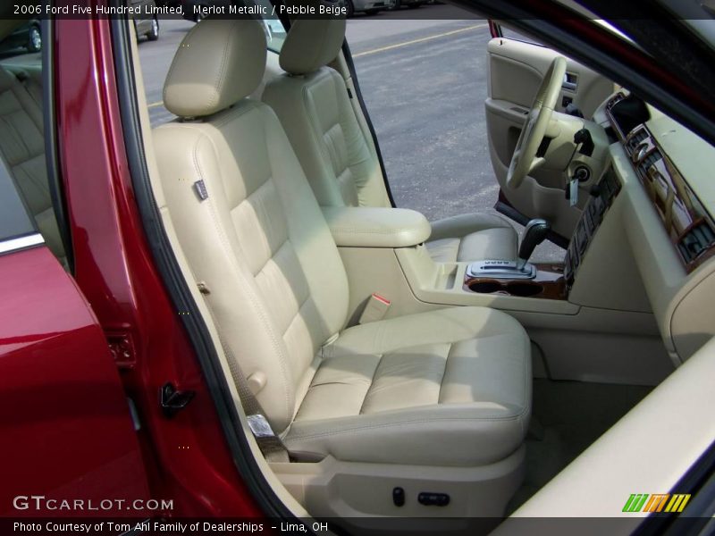 Merlot Metallic / Pebble Beige 2006 Ford Five Hundred Limited