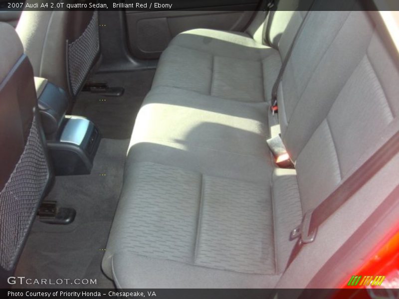 Brilliant Red / Ebony 2007 Audi A4 2.0T quattro Sedan