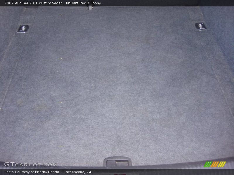 Brilliant Red / Ebony 2007 Audi A4 2.0T quattro Sedan