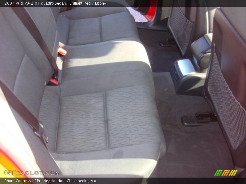 Brilliant Red / Ebony 2007 Audi A4 2.0T quattro Sedan