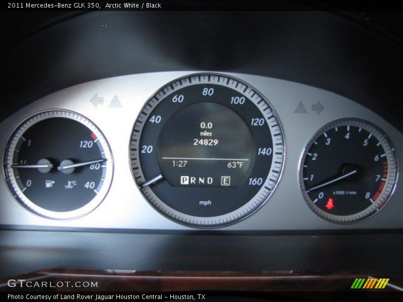 Arctic White / Black 2011 Mercedes-Benz GLK 350
