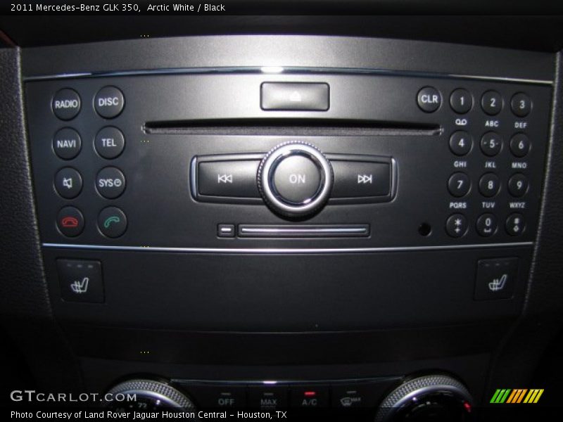 Arctic White / Black 2011 Mercedes-Benz GLK 350