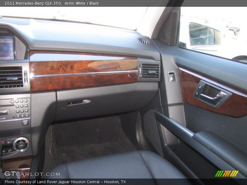 Arctic White / Black 2011 Mercedes-Benz GLK 350
